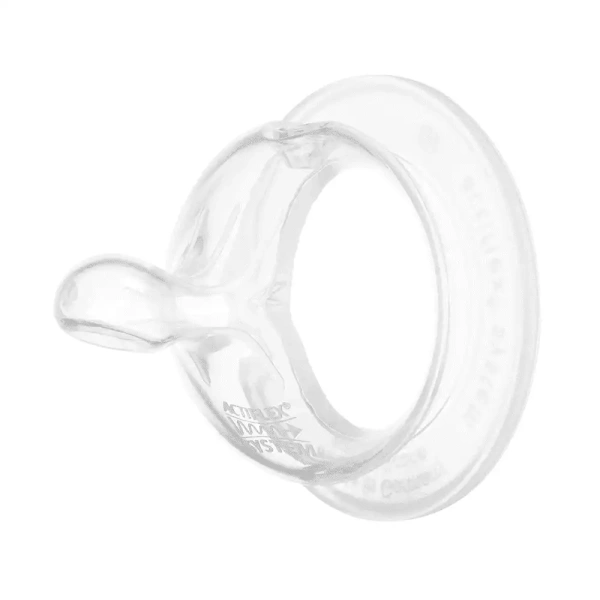 Nip Соска для бутылочки ортодонтическая силиконовая (0-6мес) малый поток
